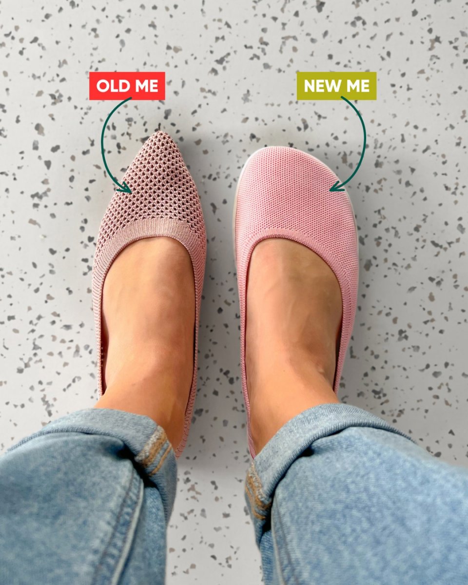 Old me ❌ tired feet
New me ✅…