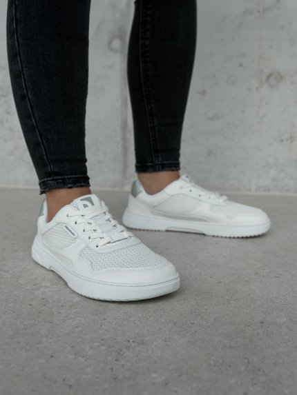 Barefoot Sneakers Barebarics Zing - Fresh - White & Silver