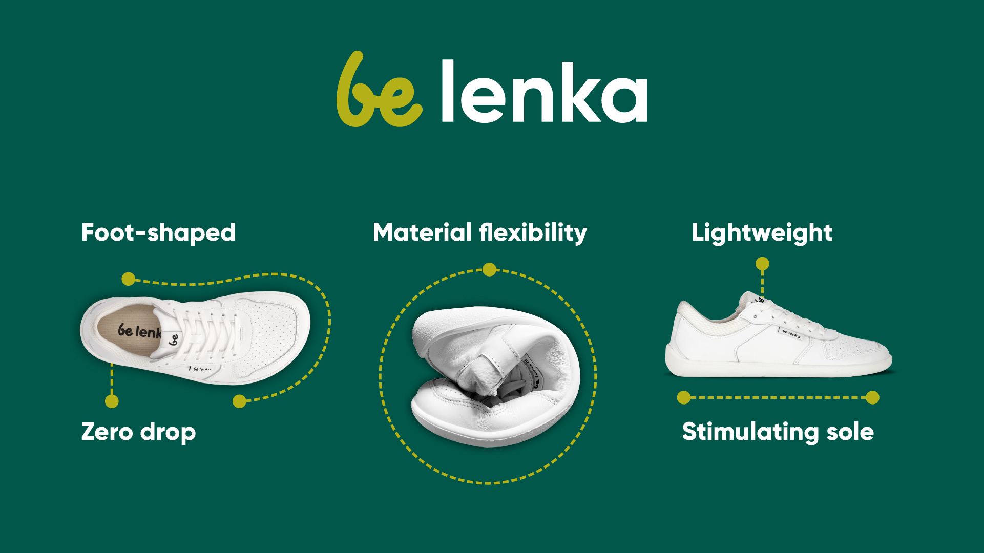 Infographic of barefoot benefits for women