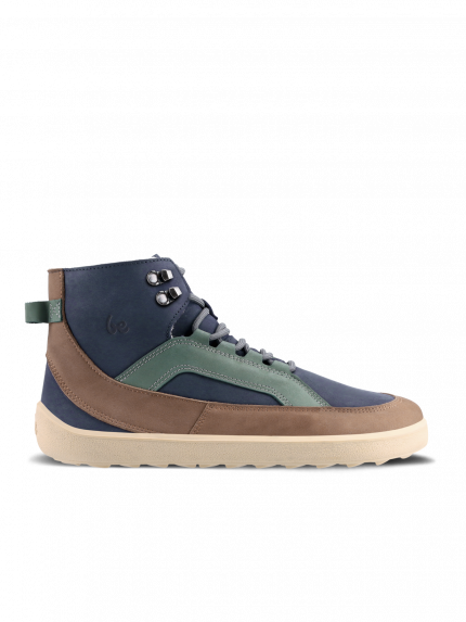 Barefoot Boots Be Lenka York - Navy, Brown & Beige