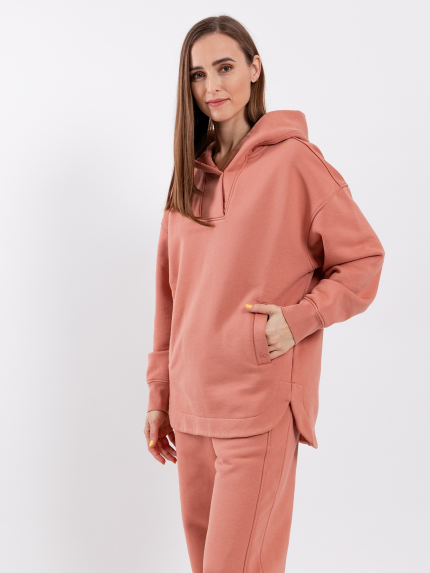 Women's Hoodie Be Lenka Essentials - Salmon Pink