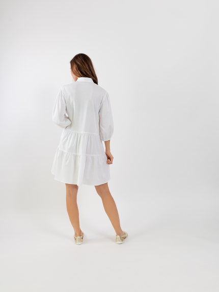 Women's Shirt Dress Be Lenka Essentials - White