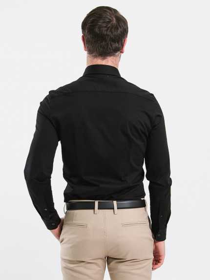 Men’s Shirt Slim Be Lenka Essentials - Jet Black